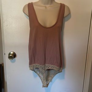 Free People rise colored bodysuit